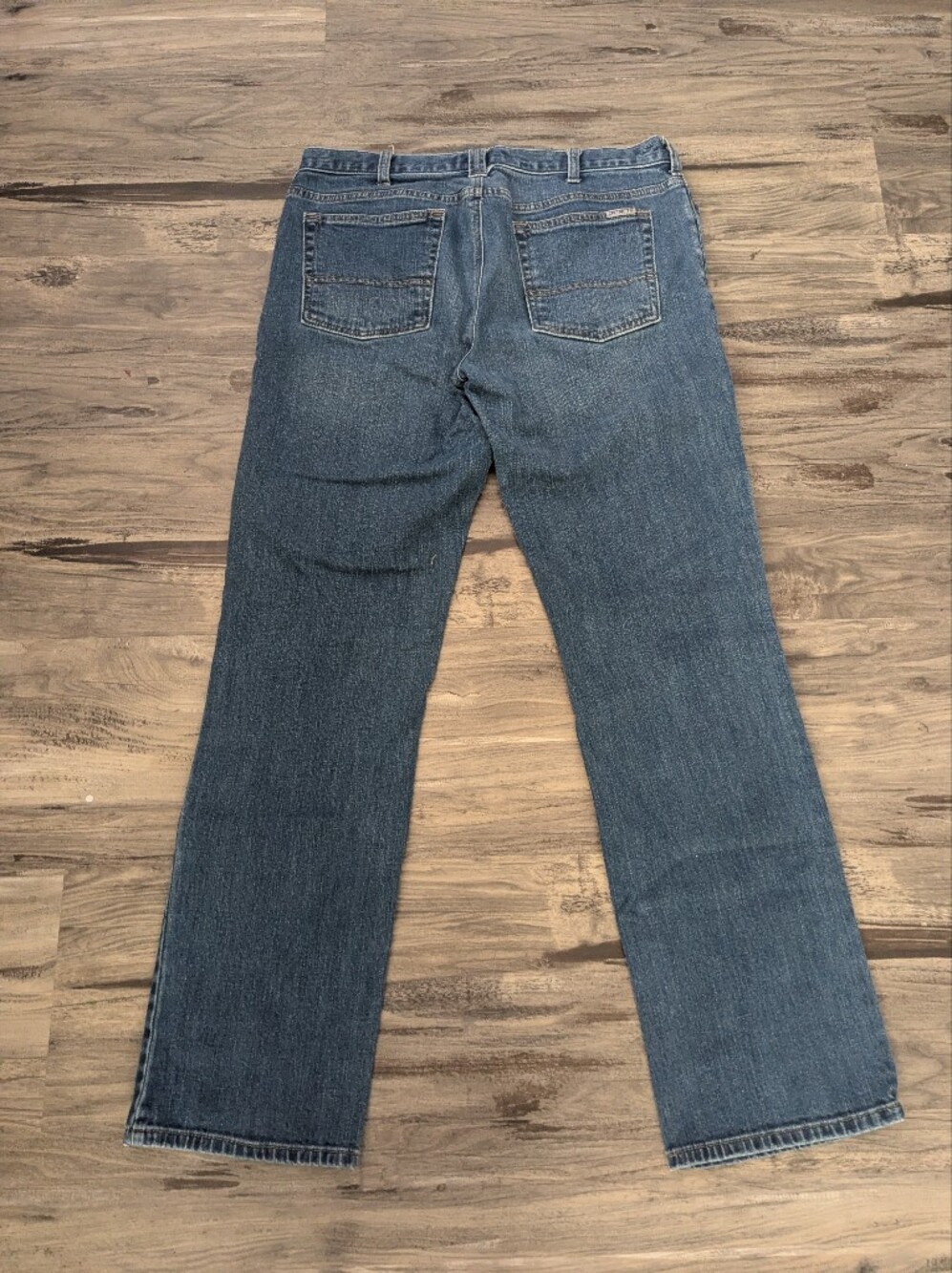 Carhartt Blue Straight-Leg Women’s Jeans - Picture 2 of 4